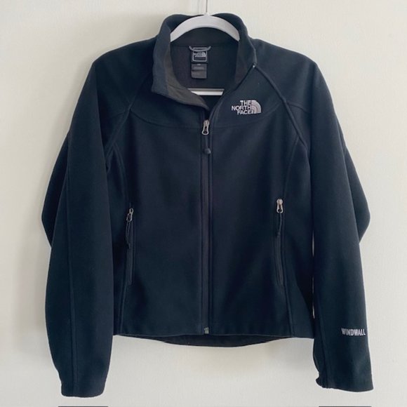 The North Face Black Windwall Fleece Jacket - Women's Small - Pre-owned - Picture 3 of 10